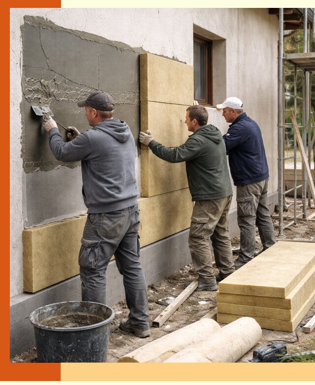 Утепление частного дома в Каспийске — тепло, экономия и надежность