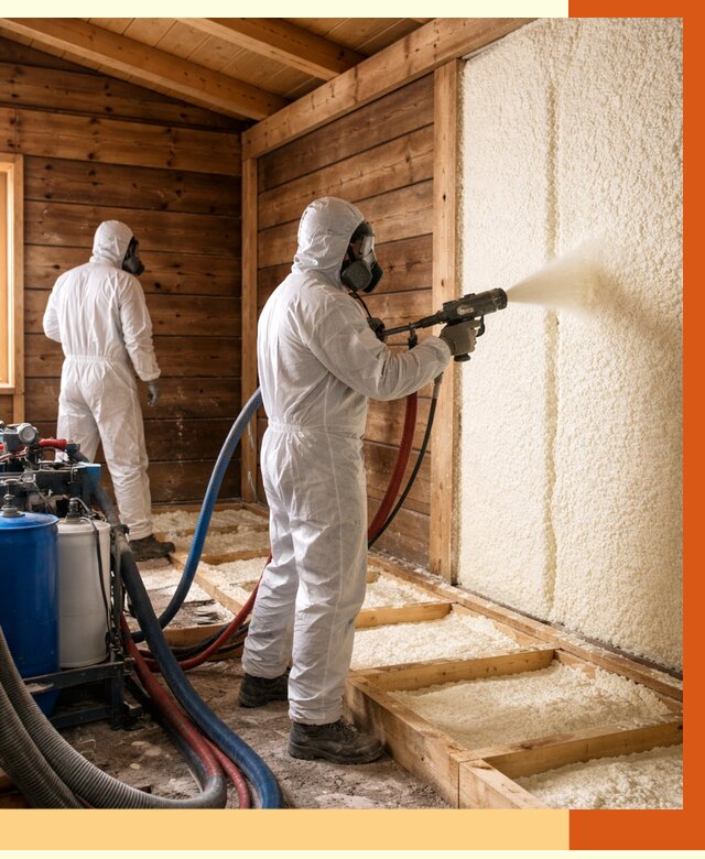 Утепление бани ппу в Каспийске под ключ от 4276 руб./м2 | ТепломастерКсп - напыление и монтаж ппу