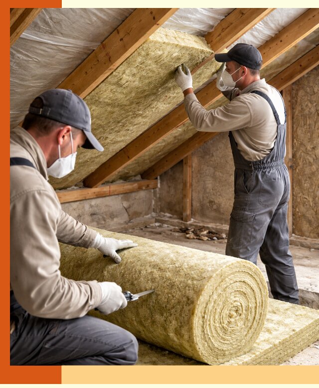 Утепление чердака минватой быстро и качественно в Каспийске