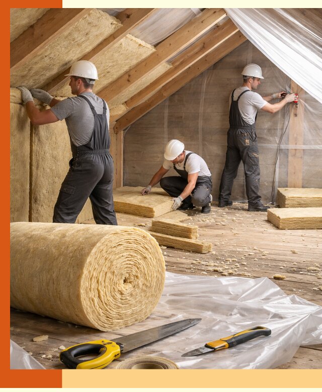 Профессиональное утепление мансарды в Каспийске качественно и надежно