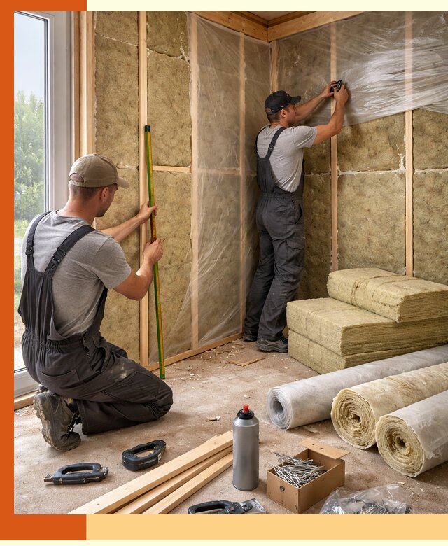 Профессиональное утепление веранды и крыльца в Каспийске