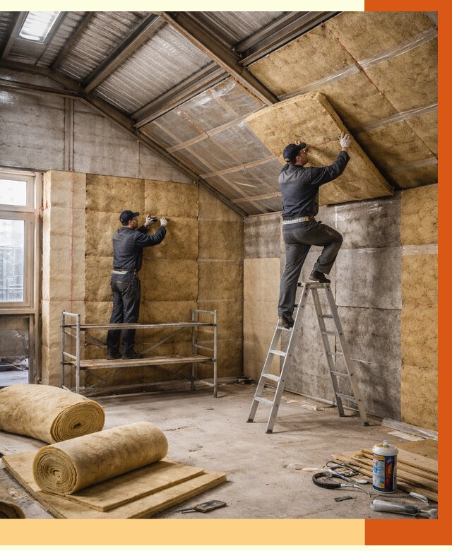 Утепление цеха под ключ в Каспийске от 188349 руб./м2 — теплоизоляция цеха | ТепломастерКсп