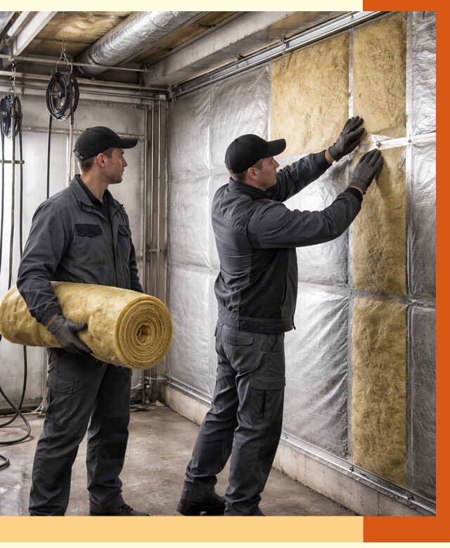 Утепление автомойки в Каспийске от 8654 руб./м2 — комплексное утепление под ключ | ТепломастерКсп