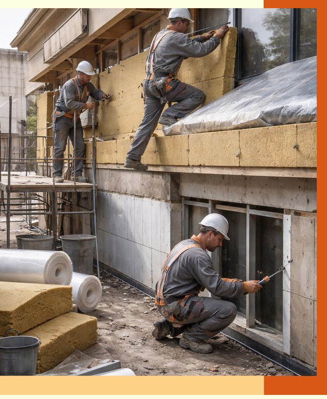 Утепление ресторана в Каспийске под ключ от 661765 руб/м2 | Комплексное решение от ТепломастерКсп