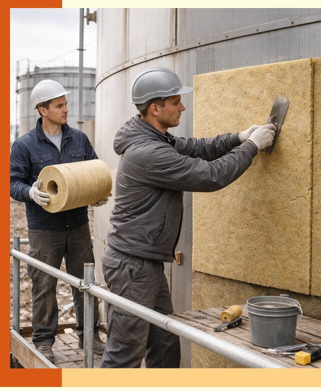 Профессиональное утепление резервуара и теплоизоляция в Каспийске