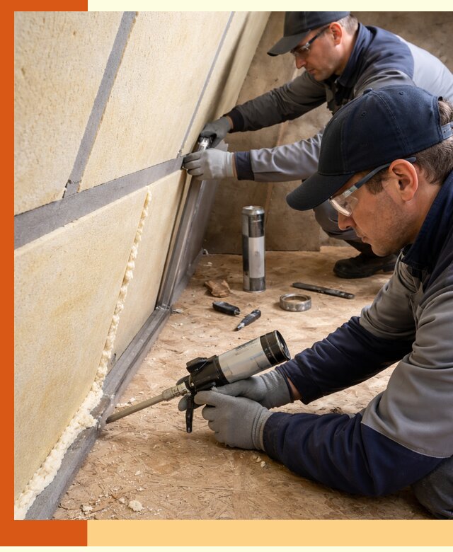 Герметизация стыков ППУ в Каспийске — надежное уплотнение швов