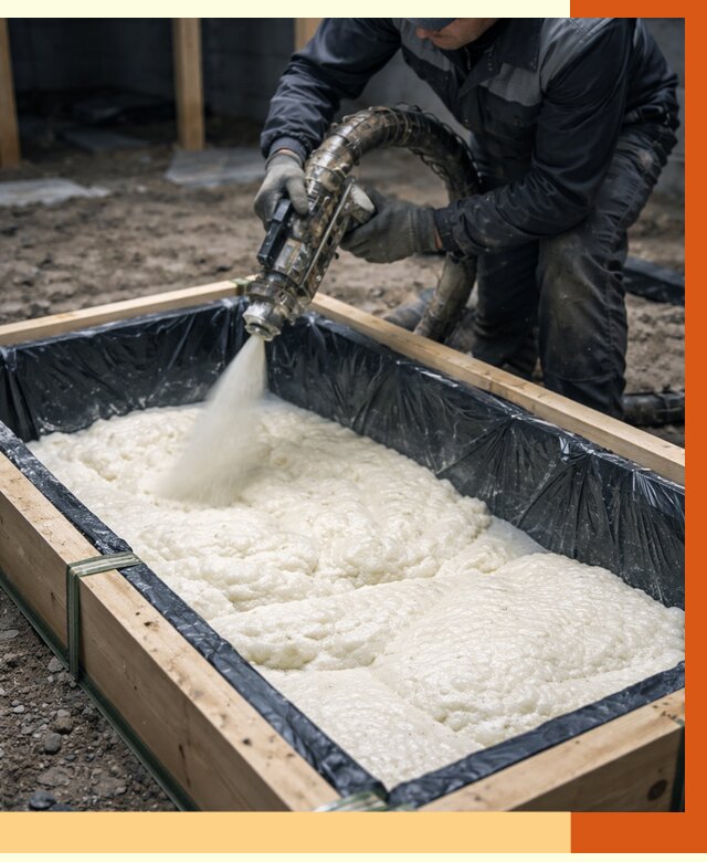 Заливка ППУ в формы в Каспийске от 2545 руб. — утепление форм под ключ | ТепломастерКсп