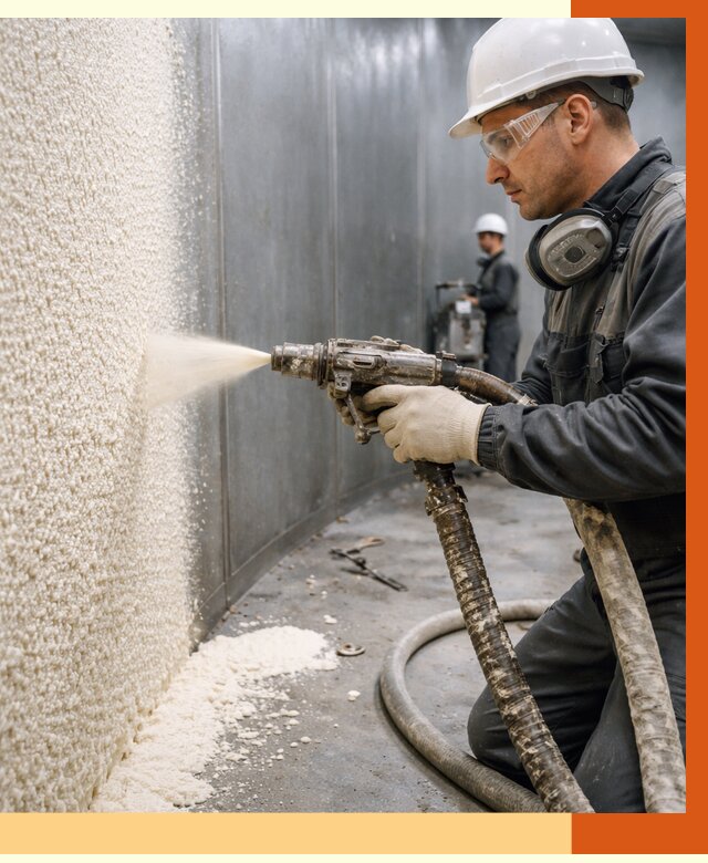 Утепление резервуара жидкой теплоизоляцией в Каспийске от 66177 руб. под ключ | ТепломастерКсп