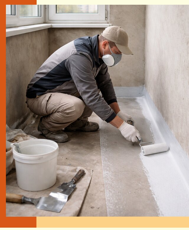 Утепление балкона жидкой теплоизоляцией в Каспийске