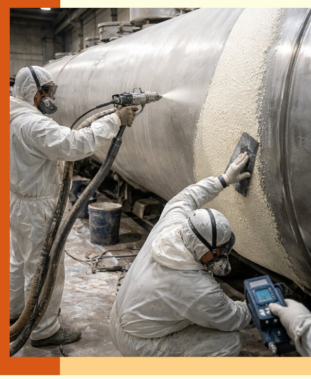 Утепление автоцистерн жидкой теплоизоляцией в Каспийске