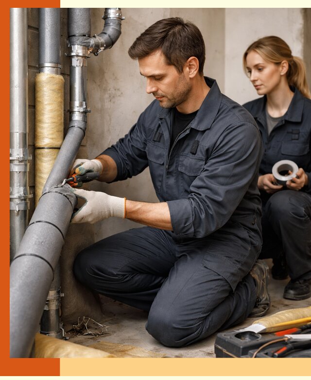 Шумоизоляция труб в Каспийске: профессиональная звукоизоляция под ключ