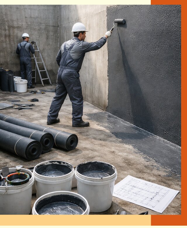 Гидроизоляция резервуара в Каспийске от 122172 руб. под ключ | ТепломастерКсп