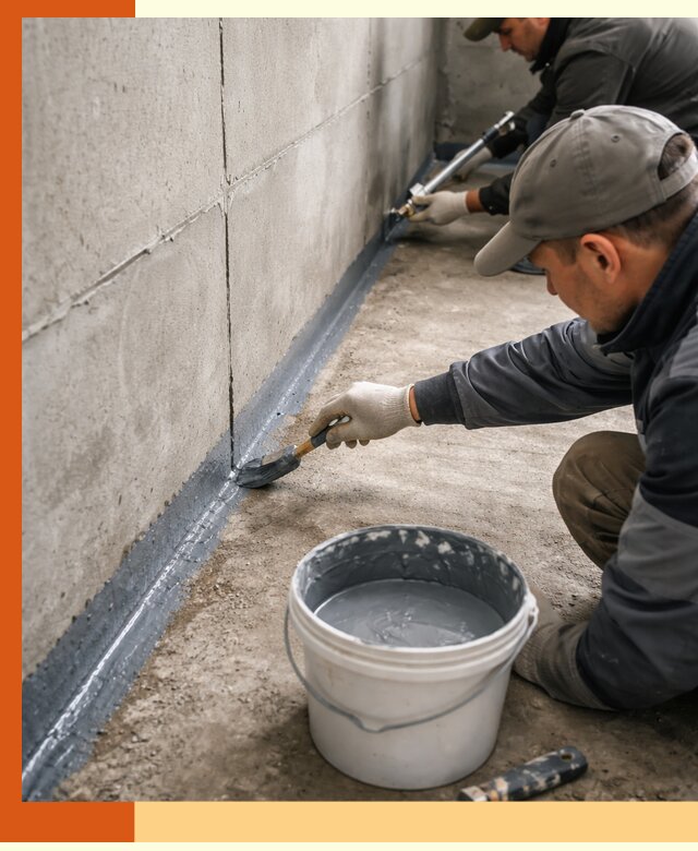 Гидроизоляция швов зданий и конструкций в Каспийске