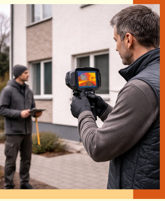 Тепловизионное обследование дома в Каспийске от 4581 руб. — услуги ТепломастерКсп