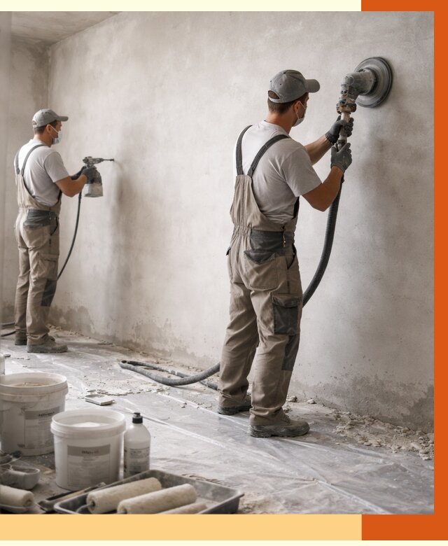 Подготовка поверхности под напыление в Каспийске от 1222 руб. — ТепломастерКсп