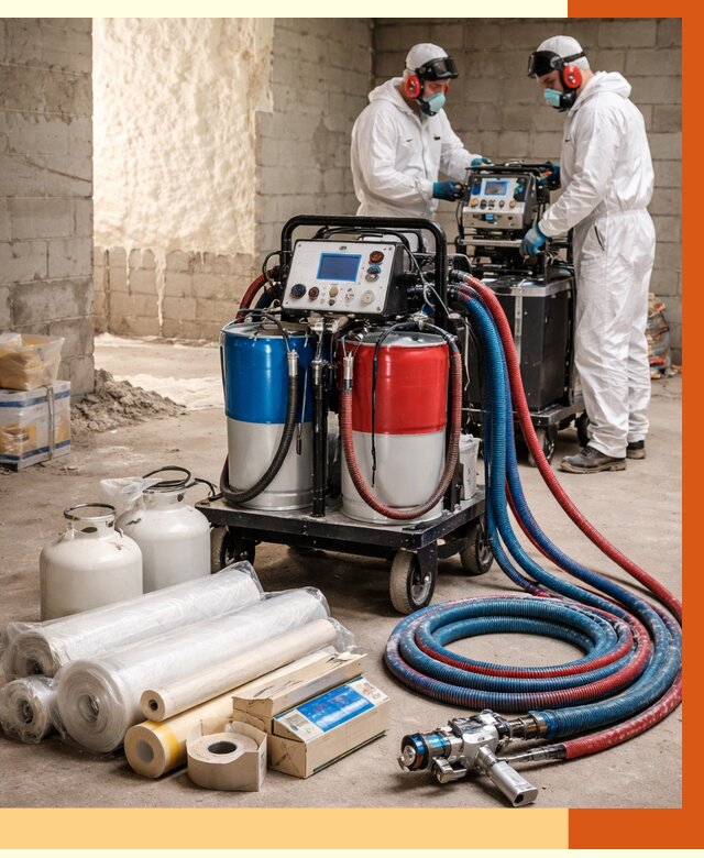 Аренда установки для напыления ППУ в Каспийске от 35634 руб. | ТепломастерКсп