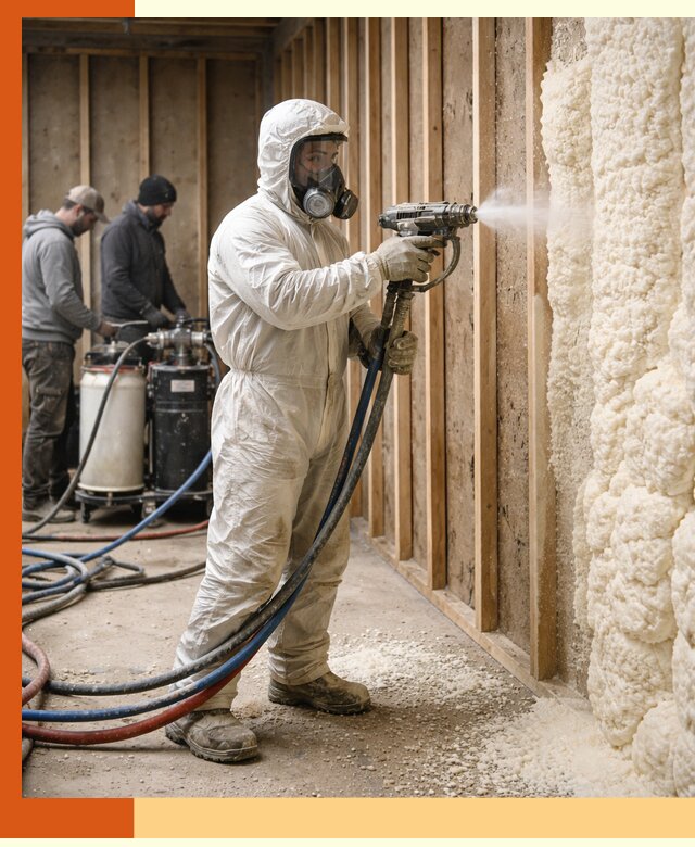 Обучение напылению ППУ: курсы для специалистов в Каспийске