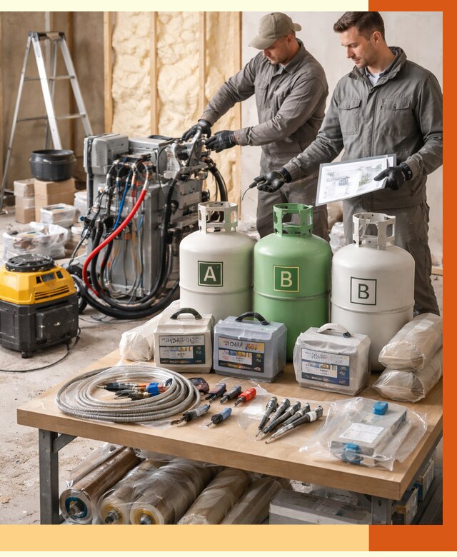 Продажа компонентов ППУ с консультацией в Каспийске от 4276 руб. | ТепломастерКсп