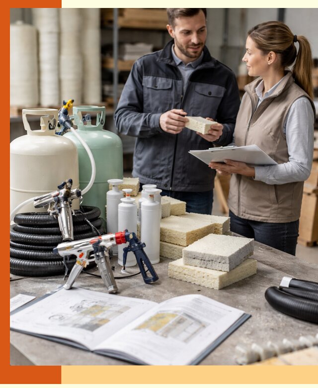 Продажа компонентов ППУ с профессиональной консультацией в Каспийске